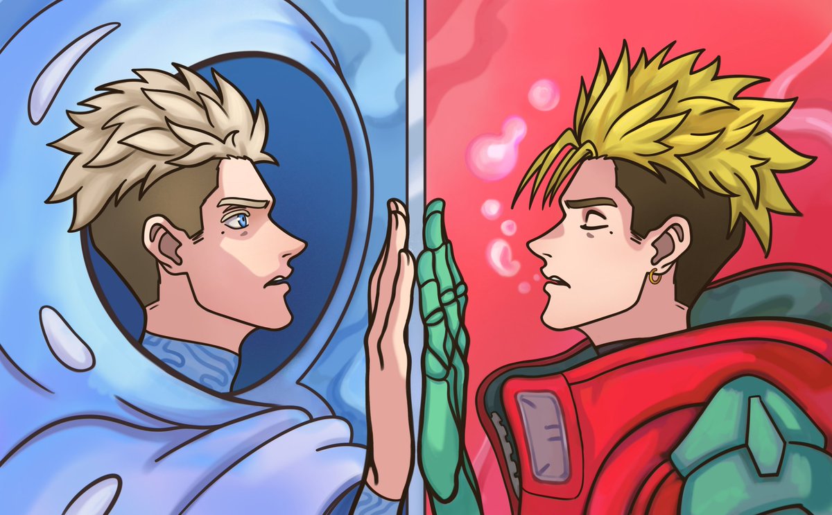 voljuly's tweet photo. And you say, "As long as I'm here, no one can hurt you"❤️‍🩹
#trigun #TRIGUNSTAMPEDE #TRIGUNSTARGAZE #vashthestampede #knivesmillions https://t.co/6XuJ9qyaid
