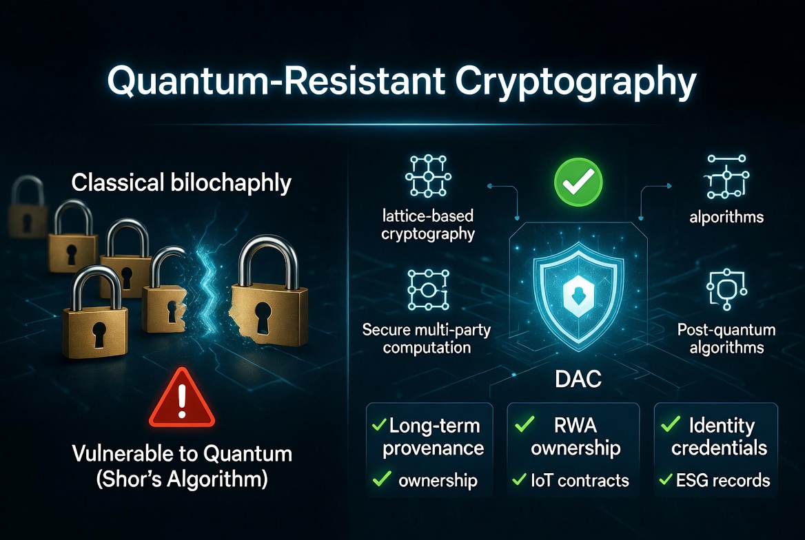 KHUN10's tweet photo. Blockchain is more than just a place to store financial transactions. DAC is transforming it into an operational platform for businesses, where data and real-world assets can operate more transparently. https://t.co/tK7fFV3N9H