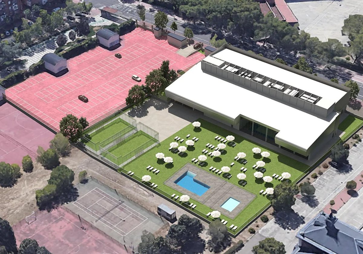 VaProyecta's tweet photo. Imágenes del futuro complejo deportivo de Enjoy! Wellness ubicado en la parcela urbana perteneciente al Arzobispado de Valladolid (Seminario Diocesano).

👉🏻 https://t.co/cqaRyD7IgJ

📍 Calle Tirso de Molina. https://t.co/JlBUsNbDtL