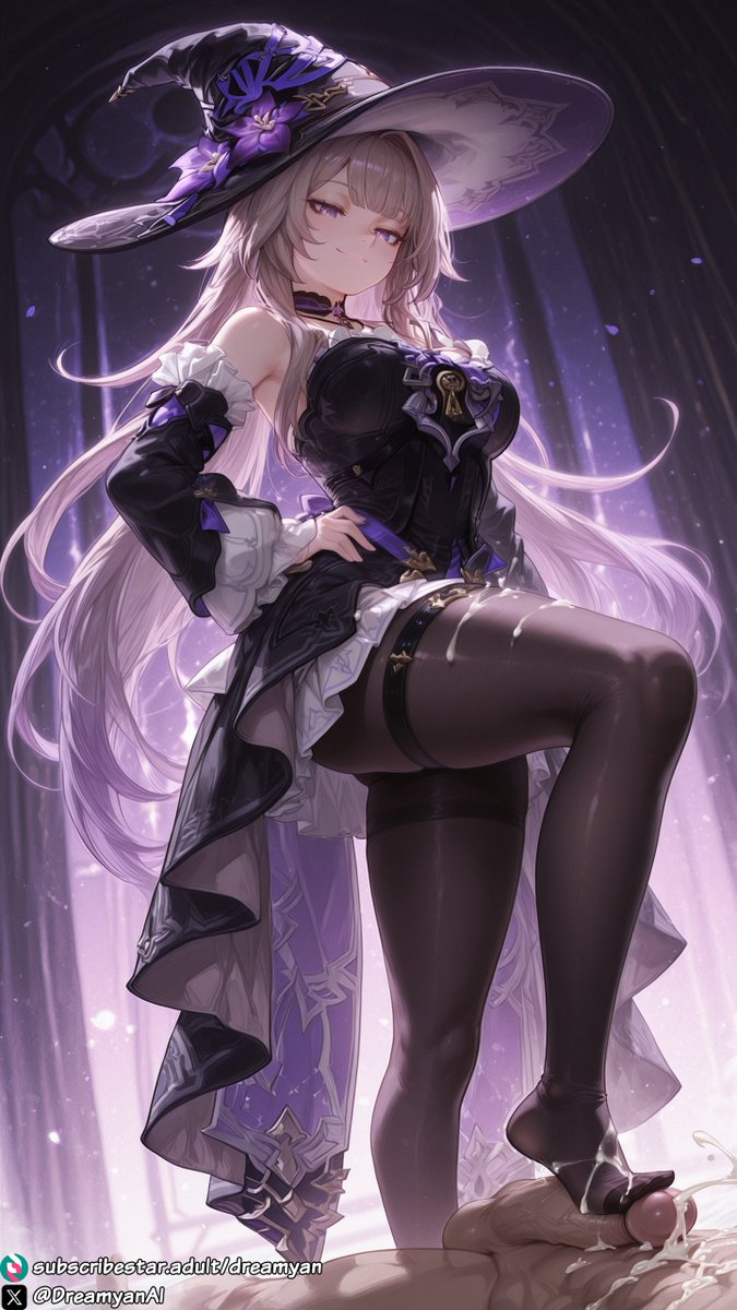 DreamyanAI's tweet photo. The Herta (Honkai Star Rail) - 1/2

She is studying to make a "special" kind of puppet 😏 https://t.co/VgqKEUFrgo