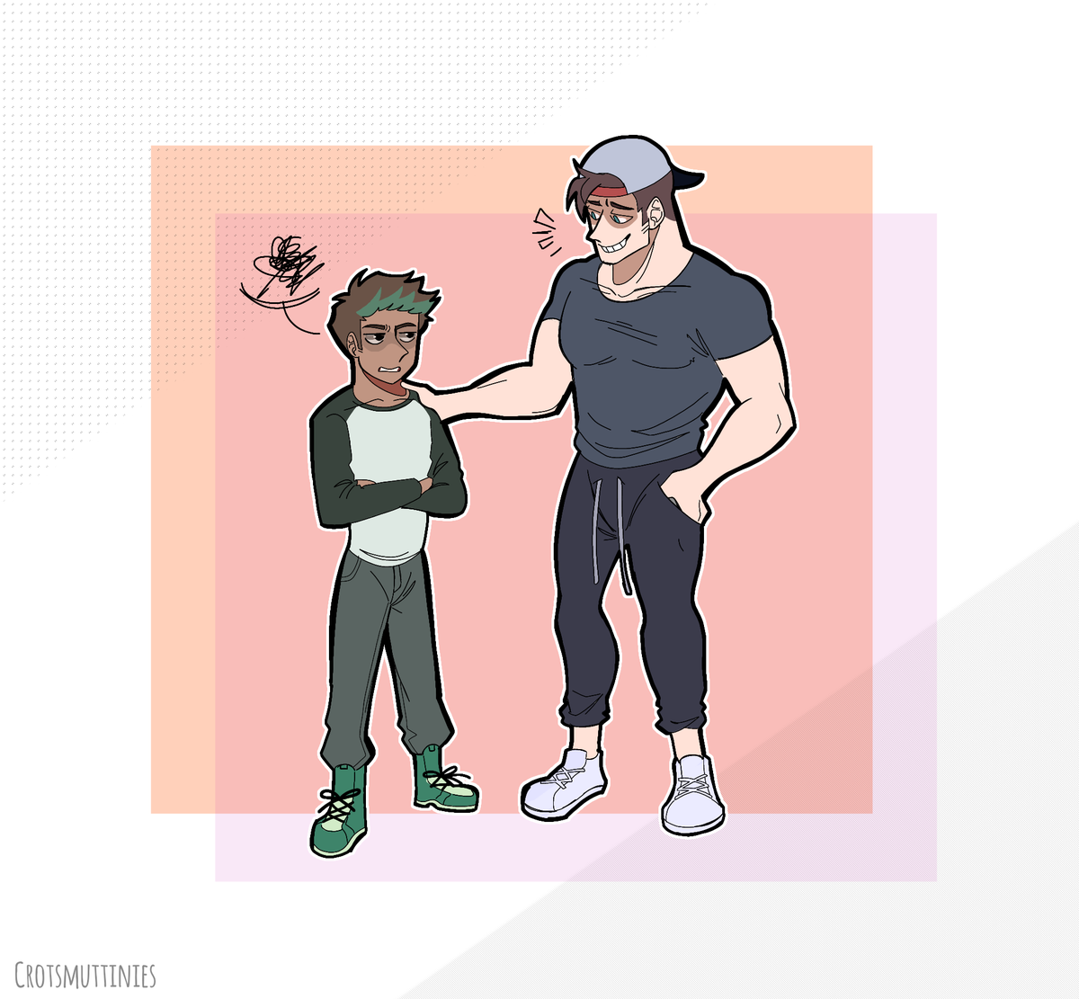 CrotsMuttonies's tweet photo. Commissioned by: @MayerDuke56926 
4/5

#Muscletheft #Musclegrowth #TF #transformation https://t.co/XOyizZgamE