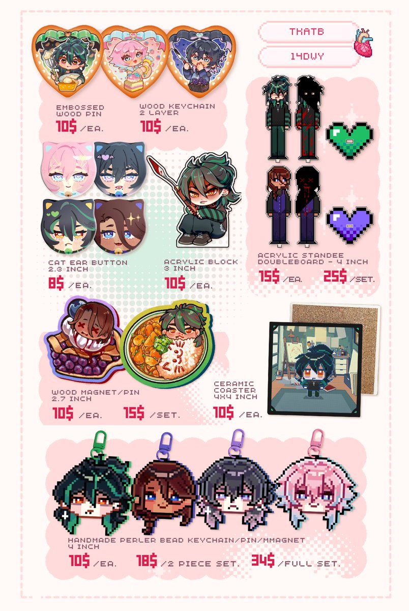 CronchyTigalo's tweet photo. Heya so my form is done! I have a few TKATB and 14DWY merch for pre-order in the North America and South East Asian zone! 

https://t.co/owmsgePiH1

I hope everyone enjoys them 😭🙏

#tkatb_sol #KaTB_VN #TKaTB_VN #14dwyRen #14dwyfanart #14DWY https://t.co/5aDloEbz9S