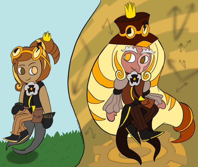 Keyra455's tweet photo. Crowned Cookies in my AU shenanigans. #cookierun #cookierunau #digitalart https://t.co/4EMpBP0SfU