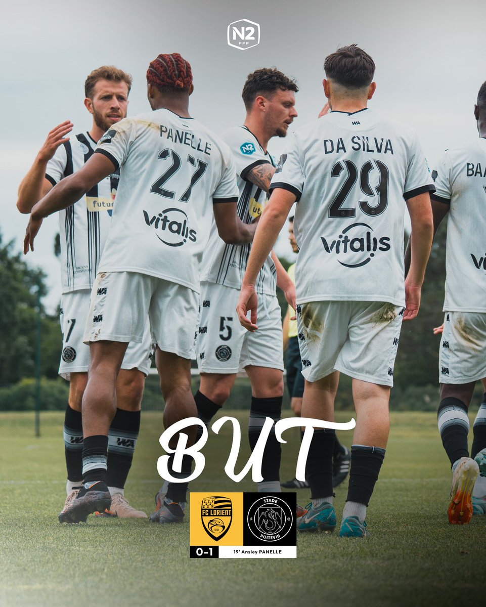 stadepoitevinfc's tweet photo. [#N2] 19’ ⚽️ 𝗕𝗨𝗧 | 0️⃣-1️⃣

Ansley Panelle profite d’une mauvaise appréciation du gardien pour ouvrir le score à Lorient !

#StadePoitevinFC #TeamDragons #EnsemblePlusLoin 🐉 https://t.co/jLIsYaJ1jQ