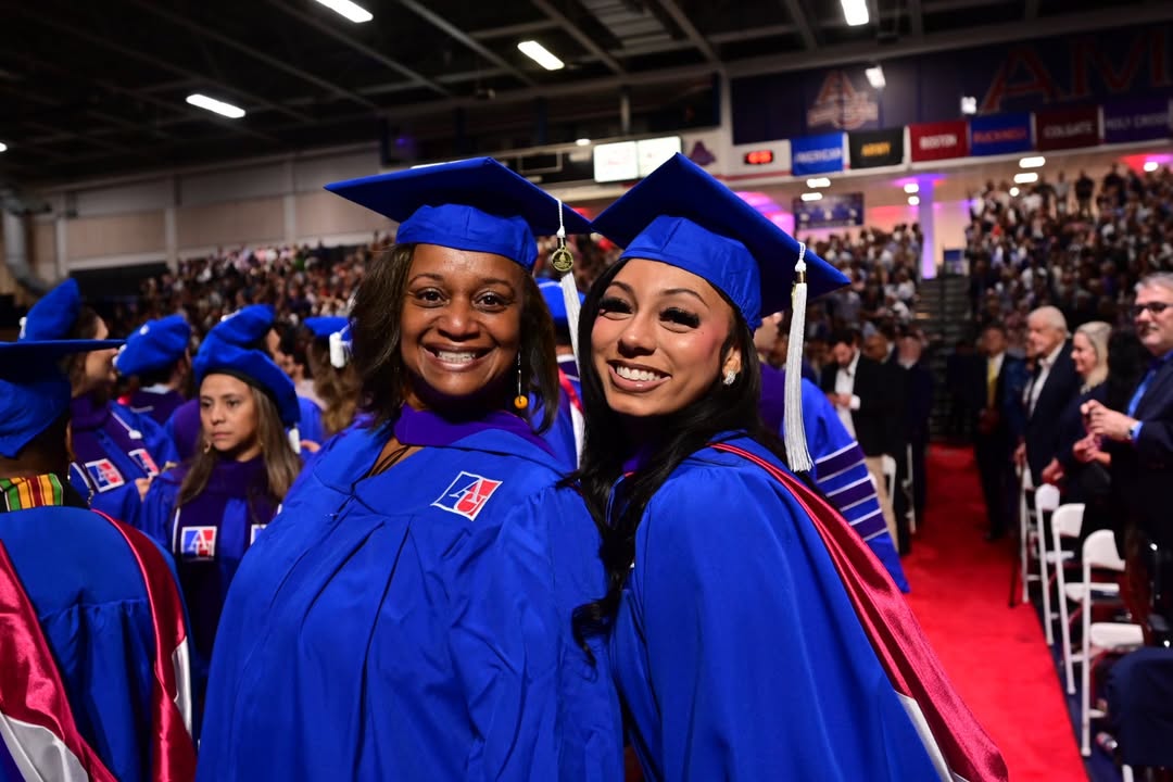 AmericanU's tweet photo. And just like that, our final commencement ceremony wraps up — but the journey of these graduates is just beginning. Congratulations to the @AUWCL graduates on this remarkable achievement! #2026AUGrad https://t.co/ePaJdFU9Wb