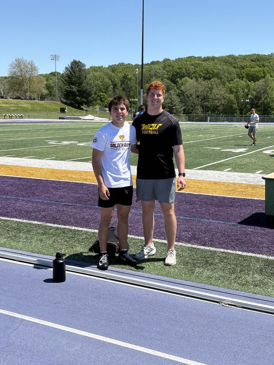 derekgrasso1's tweet photo. Had a great time competing at the @WCUGoldenRamsFB camp today. Thank you @WCU_CoachGreco @CoachNickBrady @CoachTomPajic 

@footballMNLions @Glez_Jay @Coach_Fumando @CoachStengel66 @donaldglenn12 https://t.co/tATaqMaJeA