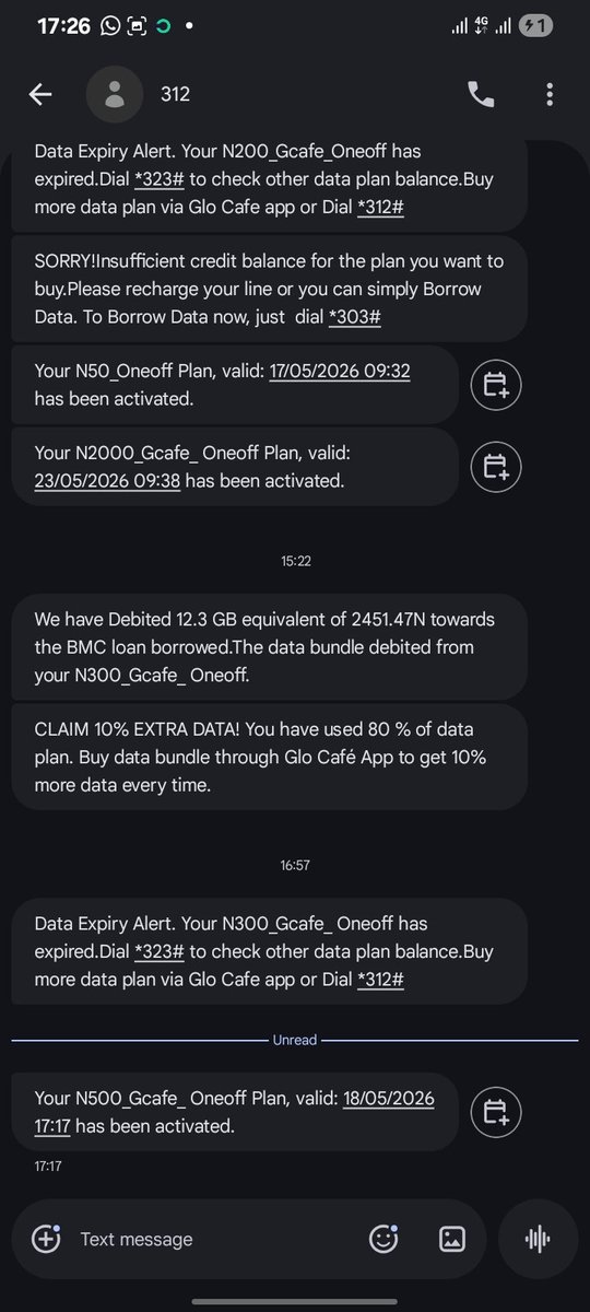 Twinsdroid's tweet photo. This rubbish started yesterday 
I went to bed with 1.1gb and woke up to see that I had no data left 
My data wasn't even on 
Now youre now deducting my data balance 
Give me my data back https://t.co/55Xidx6zvJ