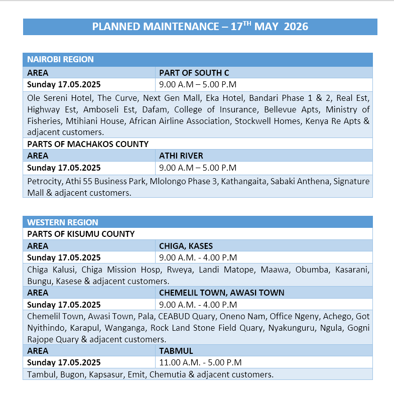 Kenya Power tweet media