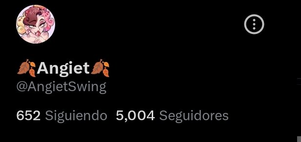 AngietSwing's tweet photo. YA SOMOS 5MIL ALV JSJSJSJS, tenía algo planeado para cuando llegara este momento Pero yo soy lenta y tengo que terminar lo que estoy haciendo (se viene Patreon) uwu 💓 https://t.co/Wzy0pMhjRy