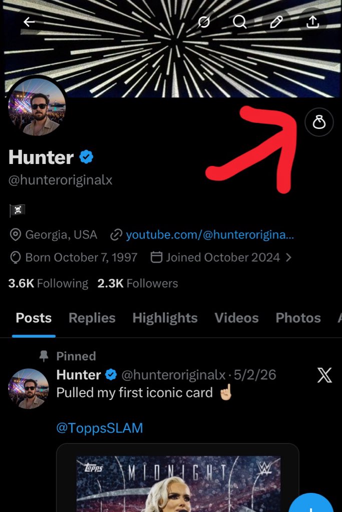 Hunter tweet media