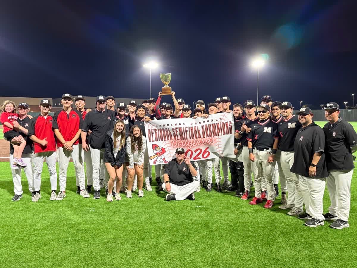 15finleywilson's tweet photo. Regional Semifinals Champs!! 🏆 

Started on the mound last night!
4 IP, 4 hits, 1 run, 8 Ks 

The Mighty Cardinals keep rolling!! Onto the Regional Finals!  Let’s go!!

@MelissaBaseball @WFnorthtexasCDP @jeffbaker444 @ChipDyni @The_Haese @AmikeWILSON https://t.co/0BBMMhvPcK