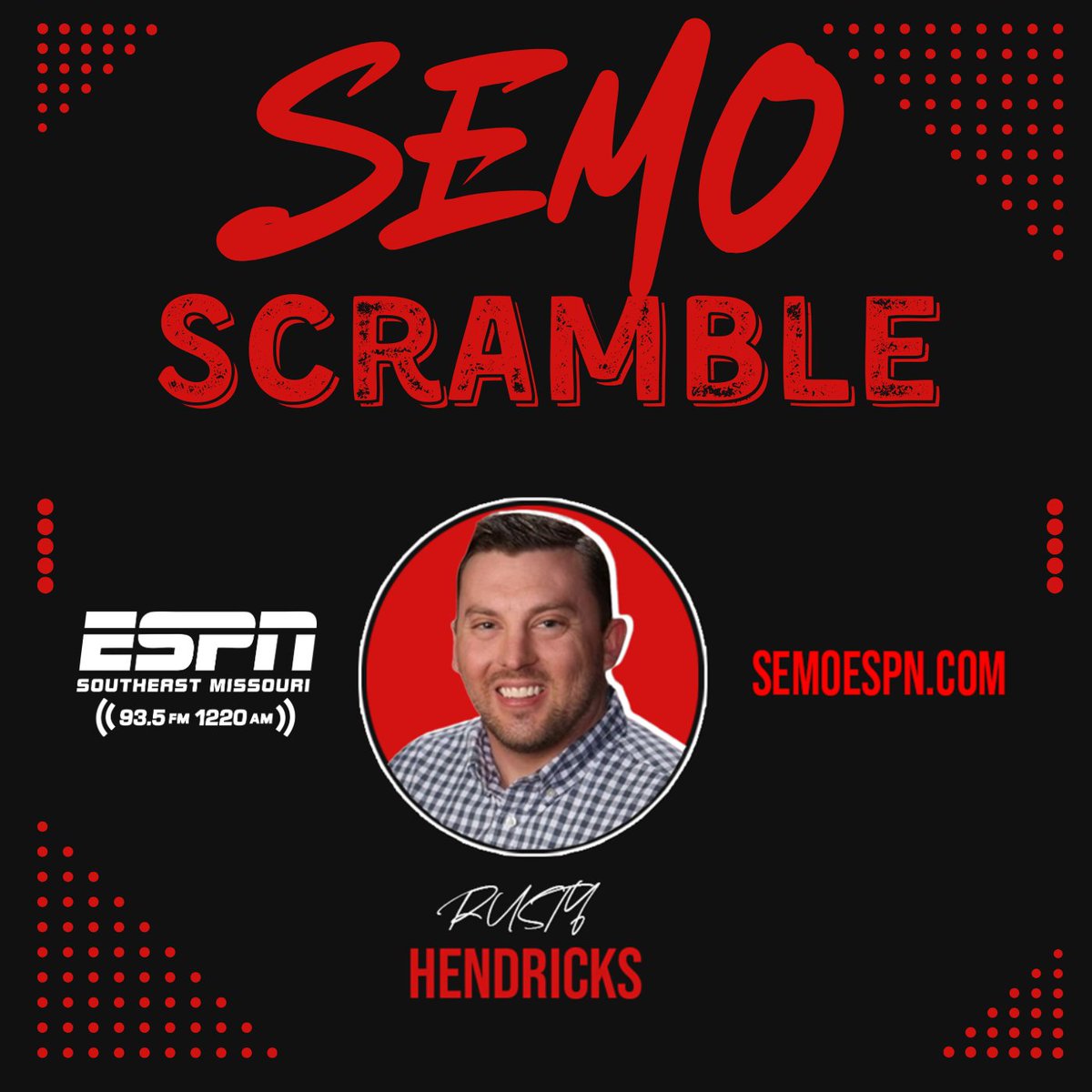 SEMOESPN's tweet photo. SEMO Scramble May 16👇
https://t.co/eFfK9XoI52

- Skylar Cobb (SC Coach) season for Rams (1:35 mark)
- Rusty's Top 10 ⚾  List (14:00 mark)
- Ryan Schweain (ND Soccer Coach) previews Districts (22:45 min mark)
- @ChanColl86 (SEMO Athletics) SEMO ⚾ (31:00 mark)
- Cards wild night https://t.co/R8BtW5GMOi