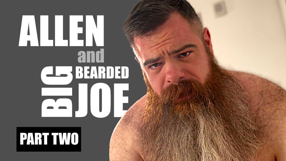 AllenSilverxxx's tweet photo. NOW OUT
Allen and Big Bearded Joe: PARTS ONE AND TWO
15 min. Joe tops and breeds Allen
Probably the sexiest beard I have ever seen! It is definitely the sexiest beard I ever run my dick through. @Bigbeardedjoe is one masculine sexy beast. Hairy man-love. Fuck-swapping. Shameless bear-pleasure.
Part THREE Releases May 23