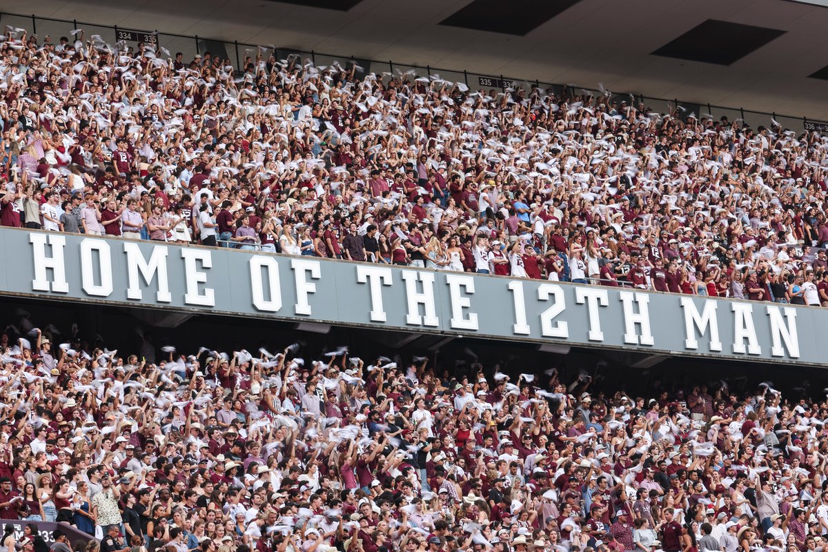 Texas A&M Football tweet media