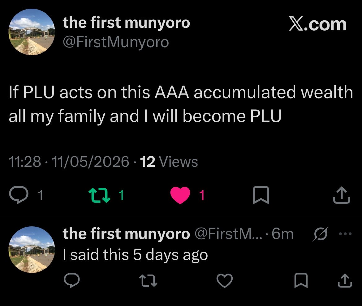 the first munyoro tweet media
