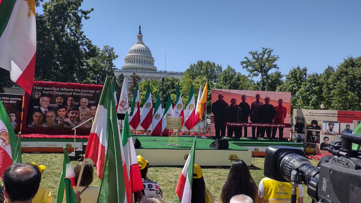 Maryam Rajavi tweet media