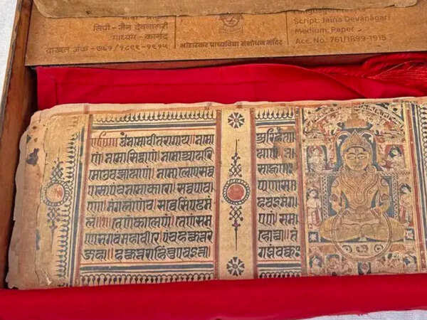 TanviSolanki_'s tweet photo. A historic homecoming for Jain heritage. 🙏📜

After more than a century in London, over 2,000 sacred Jain manuscripts — believed to be the largest Jain manuscript collection outside South Asia — are finally being returned.

In a landmark step for global cultural restitution, the Wellcome Collection has signed a formal MoU with @JainologyOrg and the University of Birmingham to preserve, study and reconnect this priceless legacy with Jain communities worldwide.

The collection, dating from the 15th–19th centuries, includes:
• Rare illustrated Kalpasutra manuscripts
• Ancient works on Jain philosophy, ethics, literature and culture
• Early Hindi medical texts, including the 1592 Vaidyamanotsav

The manuscripts will now be housed at the Dharmanath Network in Jain Studies at the University of Birmingham, where they will be preserved, researched, translated and made accessible to scholars and Jain communities across the globe.

Dr. @mehool of the Institute of Jainology called this decision “pioneering” — a model for faith communities everywhere. He also reflected that many manuscripts may not have survived the upheaval of Partition, making their preservation and return even more meaningful.

This is more than the return of ancient texts.
It is the return of memory.
The return of knowledge.
The return of identity.
The return of a living civilizational legacy.

#JainHeritage #Jainism #CulturalRestitution #JainManuscripts