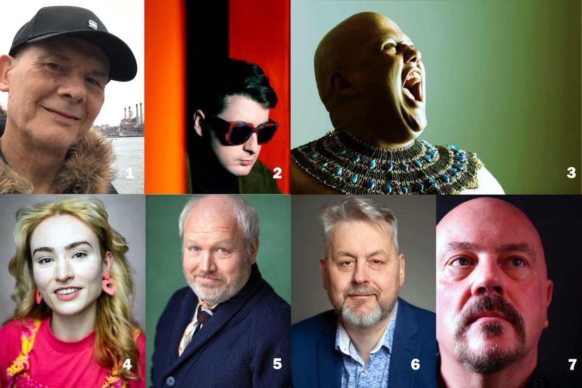 Lthanwordsfest's tweet photo. First cast announcement for Hey! Luciani, @fallfuturepast 6 June

MALCOLM BOYLE - Luciani (1)
JACK CARROLL - Mark E. Smith (2)
JONATHAN MAYOR - Marcinkus (3)
EILIDH POLLARD - Sister Monamici (4)
TOBY HADOKE - Jimmy (5)
STEVE TITLEY - Litogelli (6)
GRAHAM DUFF - Cardinal Filo (7) https://t.co/STCnDQbeGe