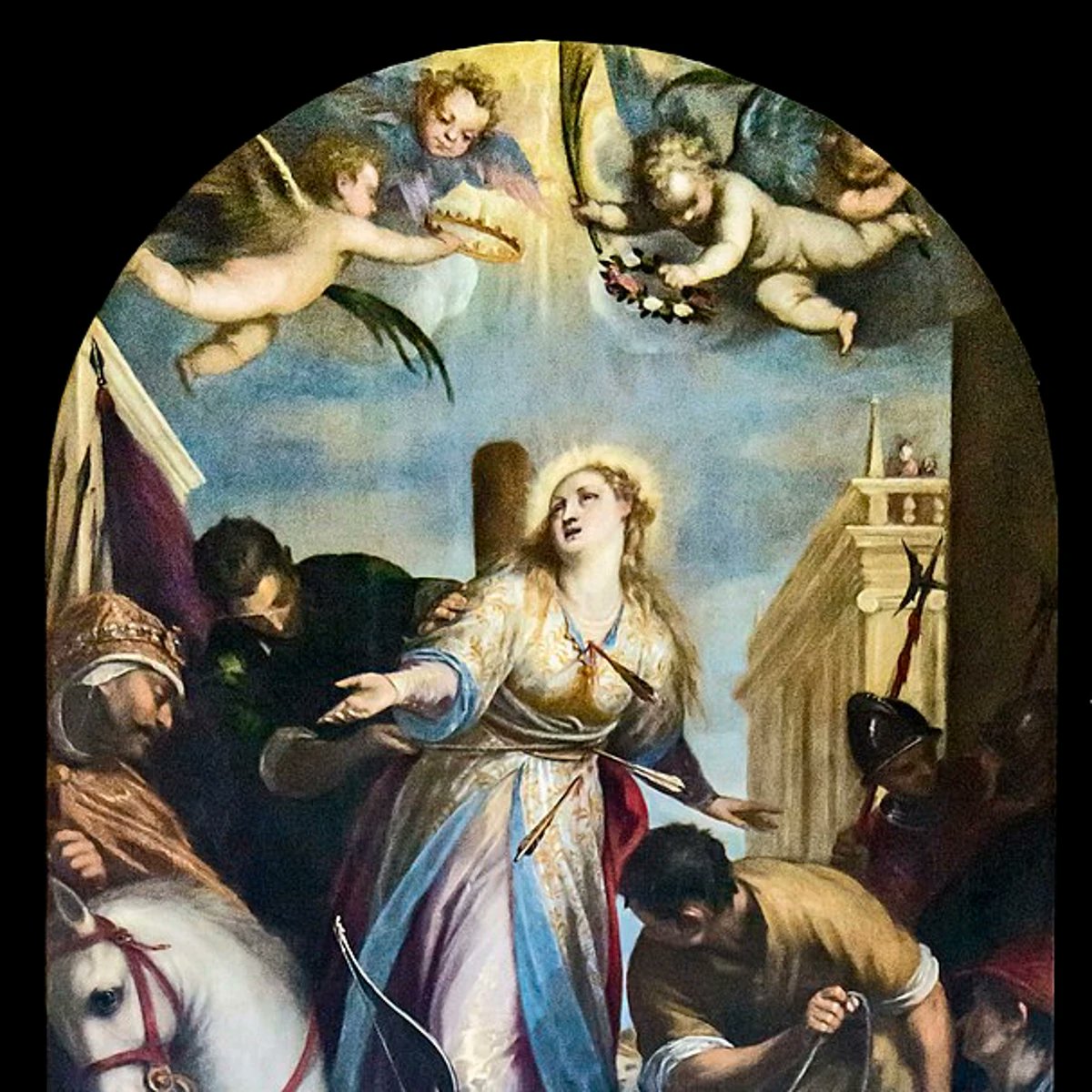 Antoni_Gelonch's tweet photo. Avui és la festa litúrgica de Santa Cristina. Cristina  va ser una jove de Bolsena (Laci) del segle III, venerada com a santa màrtir x l'Esglèsia catòlica i l'ortodoxa (com a Santa Cristina d Tir).
Felicitats a les Cristines! https://t.co/1B4Uc6ekW0