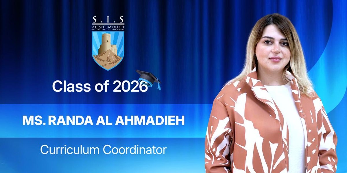 ShomoukhSchool's tweet photo. We were honored to celebrate the Graduation Ceremony of the Class of 2026 under the auspices of Her Excellency Dr. Madiha bint Ahmed Al Shaibaniyah, Minister of Education.🎓 (2025-26) #alshomoukhintschool #education #schools #classof2026 #graduation https://t.co/E0I8tzr3lk