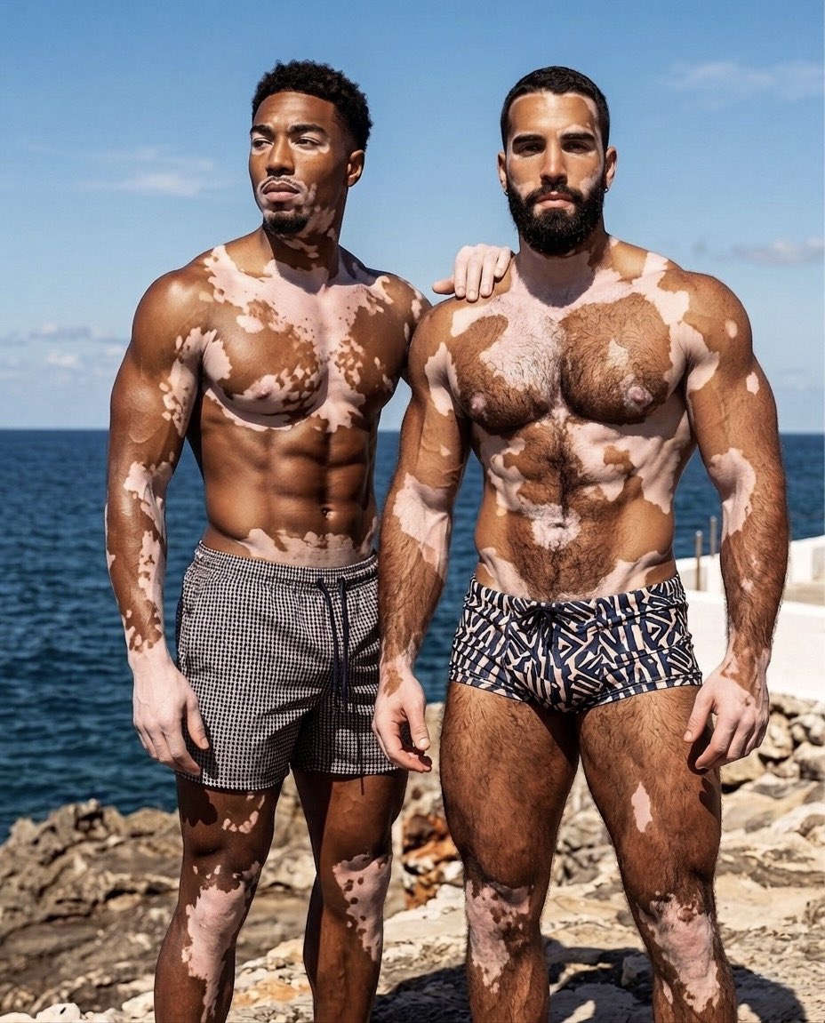 Jaasiel_Dice's tweet photo. Los hombres con vitiligo tambiėn son hermosos 😍. https://t.co/NrMuz4N5tS