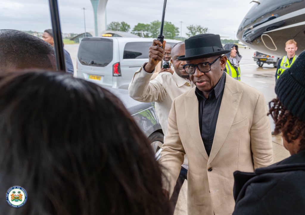 Julius Maada Bio tweet media
