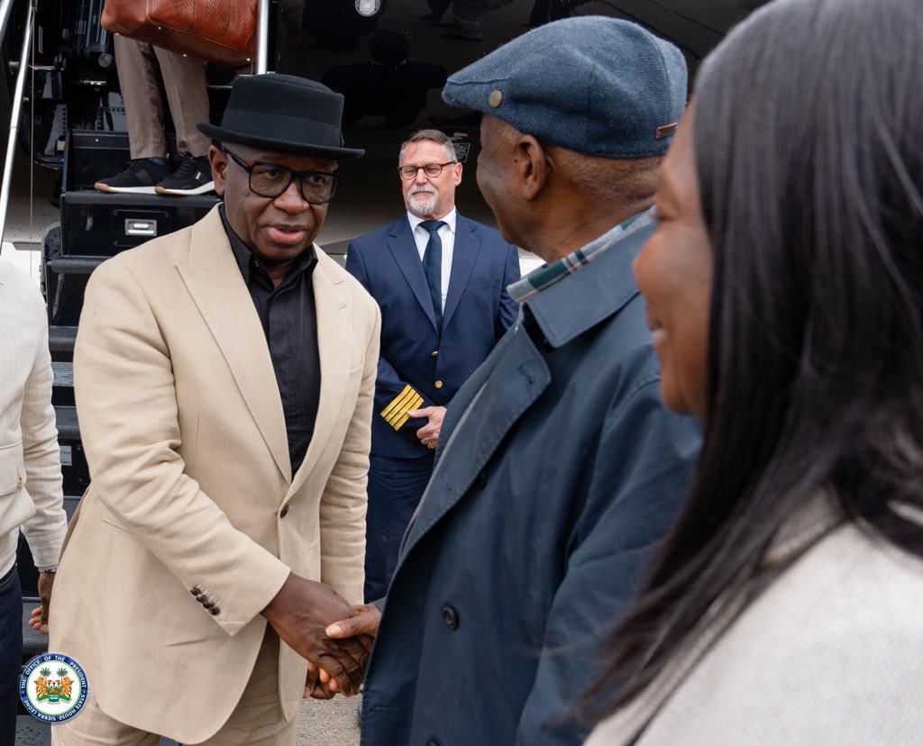 Julius Maada Bio tweet media