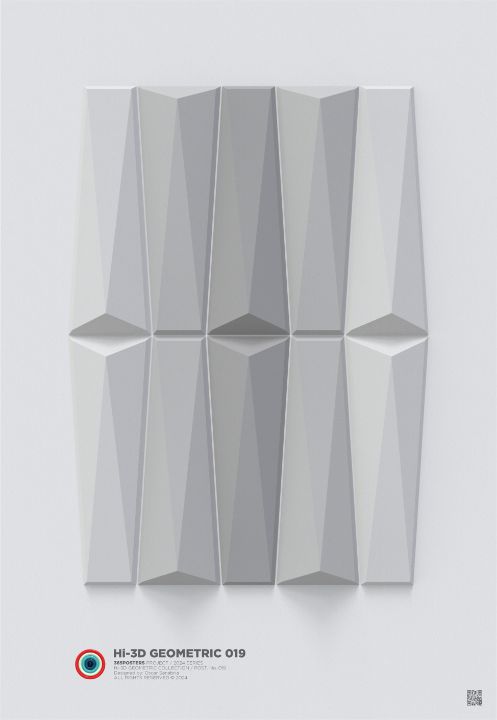 acrossoa's tweet photo. Art of the Day! "Hi-3D GEOMETRIC 019". Buy at: https://t.co/zT37vSwD9N https://t.co/GGyL5K4VQl