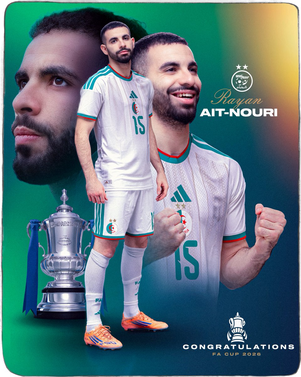 รquipe d'Algรฉrie de football tweet media