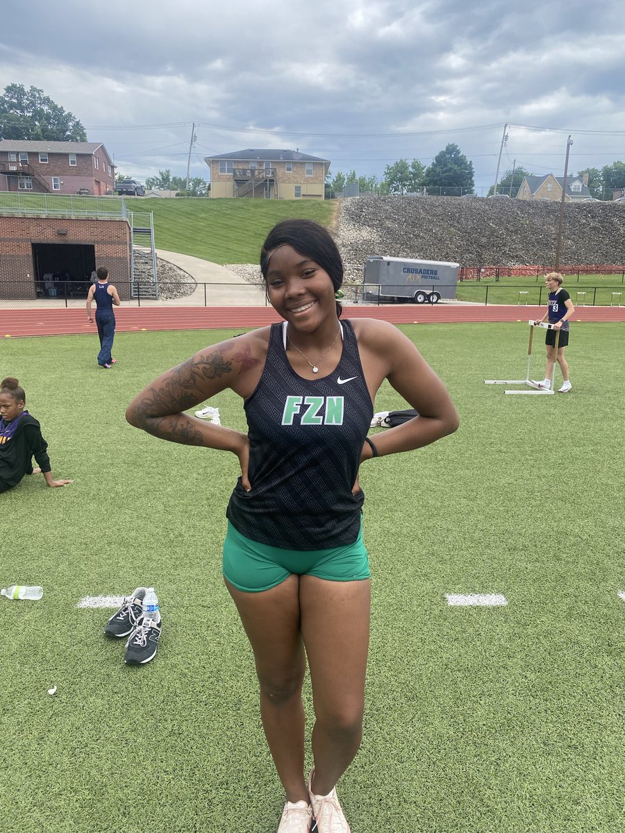 FZNrunning's tweet photo. Kennedy Smith QUALIFIES for the Sectional meet! All-District in the 100m Hurdles! https://t.co/EMpndmeqyy