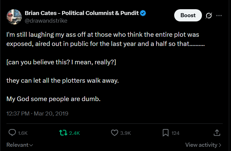 Brian Cates - Political Columnist & Pundit tweet media