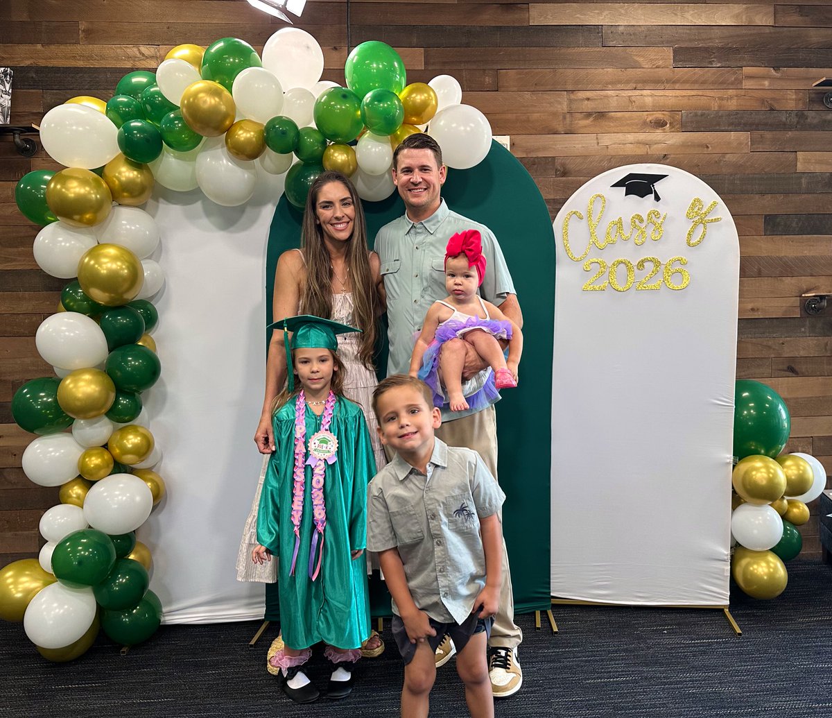 JD_Pollock's tweet photo. We officially have what feels like a grown-up. Paisley graduated from Pre-School and had a monster party after! Bring on Elementary! https://t.co/U1Dg1dHfW0