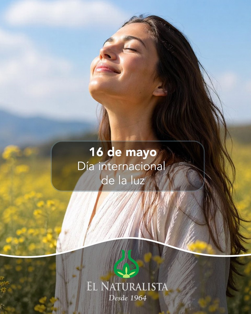 PElNaturalista's tweet photo. ☀️ Hoy, #DíaDeLaLuz, recordamos que el sol es la medicina más antigua del mundo: activa tu vitamina D, regula tu sueño y despierta la naturaleza entera.
Sal, respira y déjate llevar por la luz. 🌿 https://t.co/rAYNvJSsaB