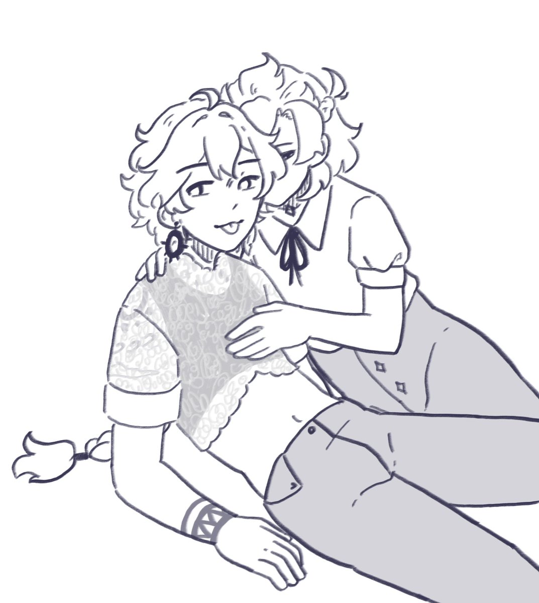 Kuroli_Art's tweet photo. Cutiepies
#Aebetherweek26 #Aebether https://t.co/FLEy8MglqK