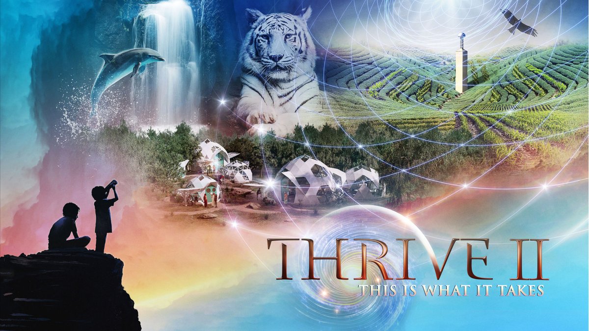 ThriveMovement's tweet photo. If you haven't yet seen the sequel to "Thrive: What on Earth Will it Take?" then go to https://t.co/o6AfkgKLsw and watch Thrive II for free today.
#thrive #thrive2 #documentary #healthfreedom #freeenergy https://t.co/7XnCfXXle1