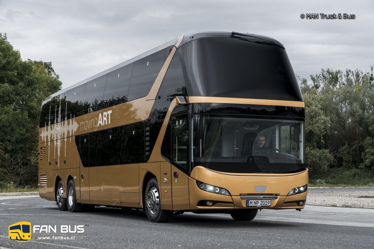 FanBus1's tweet photo. 🇩🇪 Presencia
Neoplan Skyliner
PH: MAN Truck &amp; Bus https://t.co/vPqLkyhmOV