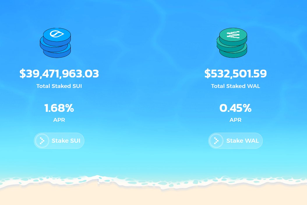xerxesdotsui's tweet photo. Your assets should do more than just sit there.
$SUI and $WAL staking on @HaedalProtocol is already generating steady returns for thousands:

- $39.4M+ staked in SUI (1.68%)

- $532K+ staked in WAL {0.45%}
Quiet growth. Consistent rewards #Haedal https://t.co/SOwA1GcwWi