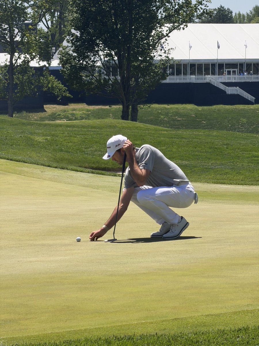 BradMichelson's tweet photo. Grease the greens. https://t.co/E9O4gUuFGv