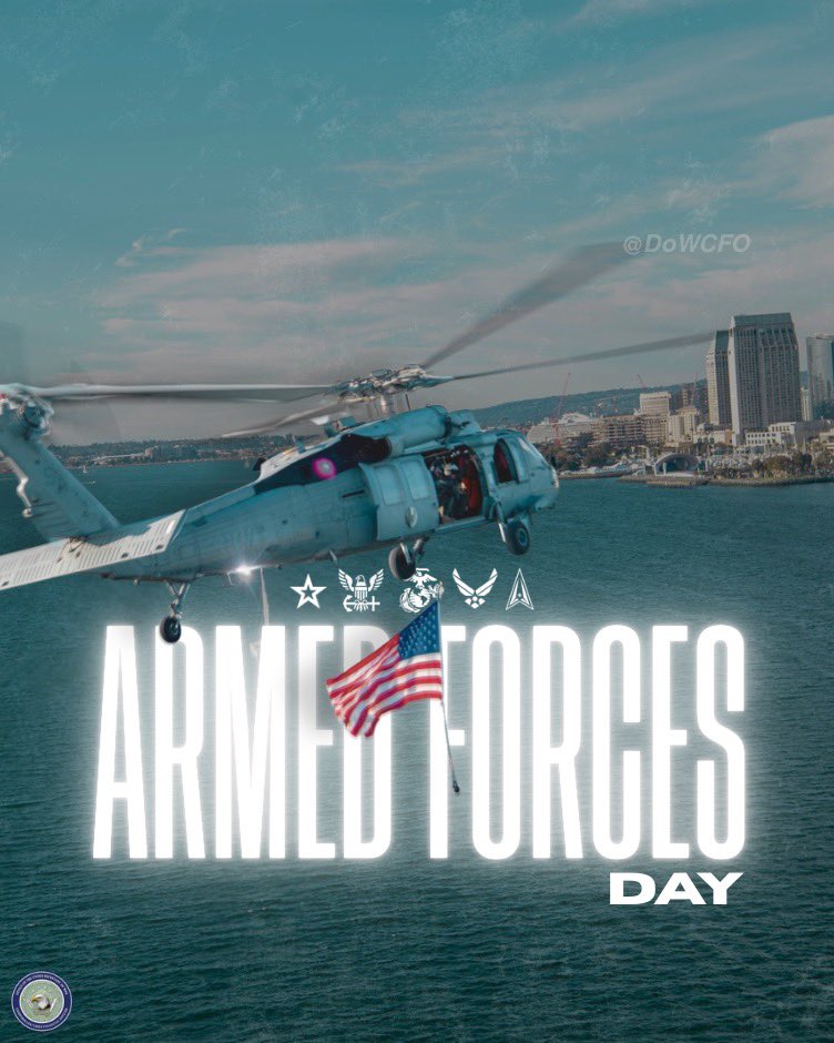 DoWCFO's tweet photo. Freedom is defended by the men and women who serve with courage, discipline, and honor. Today, and every day, we are thankful for the warfighters who stand watch for America. https://t.co/tVgDwIv2mh
