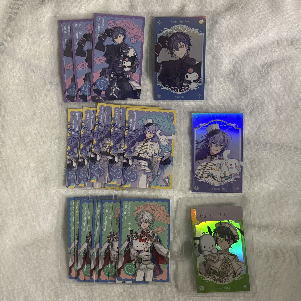 iii___0iii's tweet photo. 【交換】Dytica サンリオ フォト風カード

求:IDカードの方

譲:画像参照

R⇄R/N⇄N

郵送希望
リトリン必読
纏めての方優先

検索からお気軽にお声掛けください🙇‍♀️ https://t.co/JxWjJLSZYJ