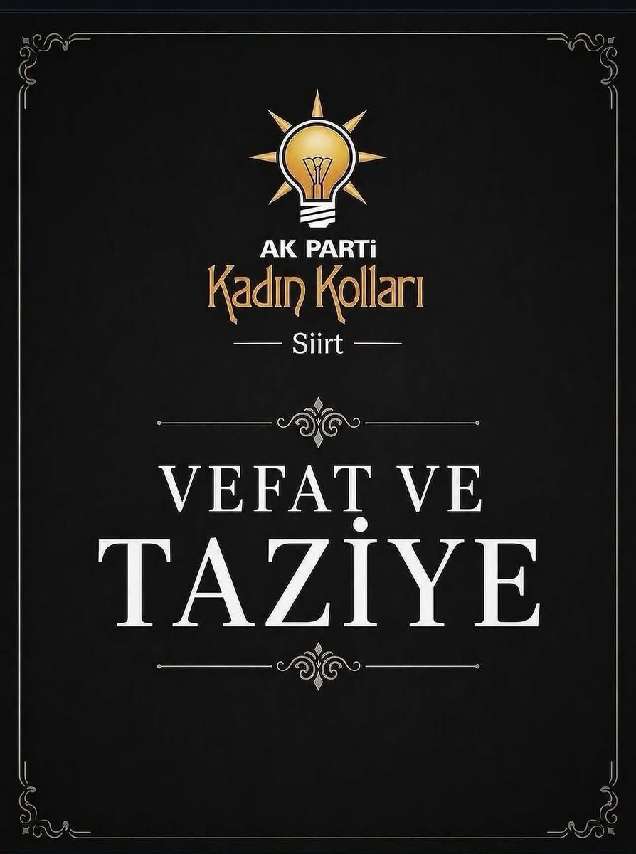 akkadin_siirt's tweet photo. Siirt AK Parti Kadın Kolları Teşkilatı olarak 
KOYUNCU
ailelerinin taziyesine katıldık. Vatandaşlarımıza  Allah’tan rahmet acılı ailelerine başsağlığı diliyoruz. https://t.co/TeVc1yTlem