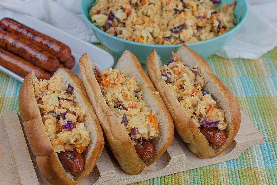 go_dstr's tweet photo. Memorial Day cookouts don’t always need to be fancy.

Sometimes you just need a good hot dog loaded up with crunchy mustard slaw and eaten standing in the backyard while arguing about who burned the burgers.

https://t.co/s3GqtN4vFB

#MemorialDay #HotDogs https://t.co/XZjI9JIgRG