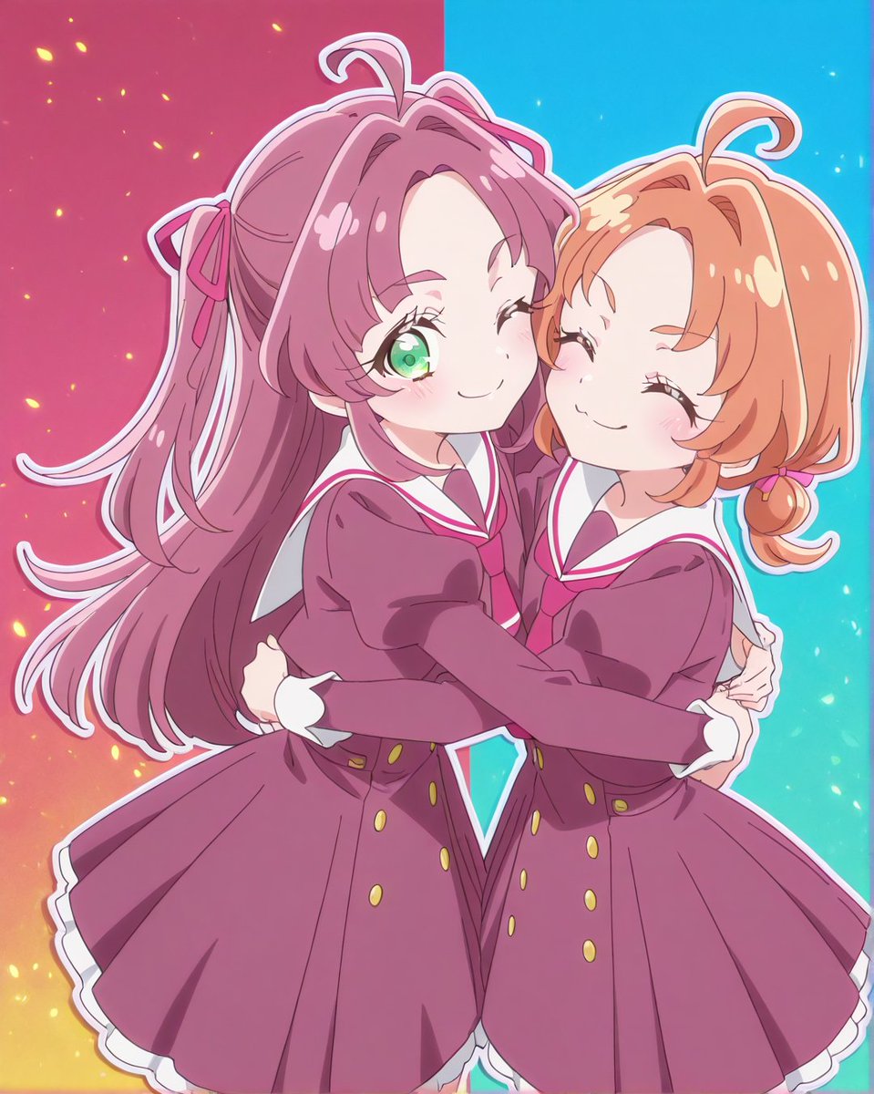 この2人好き。I love these two.我就喜欢这两位。 (@bsan53969177