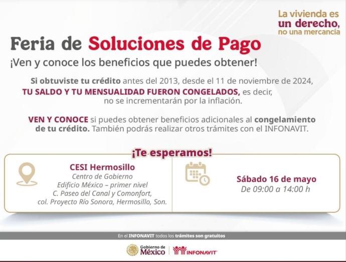 CortedeCajaMX's tweet photo. 🔍 Infonavit Sonora a cargo del Delegado Francisco Duarte Medrano, realizará Ferias de Soluciones de Pago en #Hermosillo, #Cajeme y #Nogales hoy sábado de 9 a 14 hrs en sus CESIs.
👁️VER👉https://t.co/9IV0VjGQim👈
🔍Corte de Caja #CortedeCaja #CortedeCajaNoticias #infonavitSonora https://t.co/ww4fcMOqGL