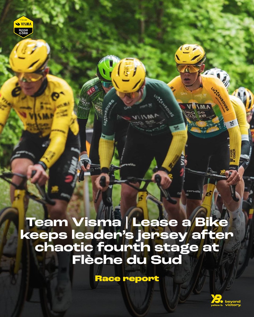 Team Visma | Lease a Bike tweet media