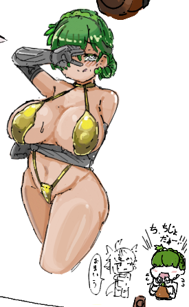 ヨルノちゃんの絵チャに参加していたら、金ビキニクロセちゃん描いて貰えましたぁーーーー!!!!!!!!

 す ご い  ! !

私に出来ない事を平然とやってのける、そこにシビれる憧れるぅっ!!!流石ですわぁ~~~~~~!!!!
ありがとうございまぁぁあああすっっ!!!!

#クロセメモリウム 