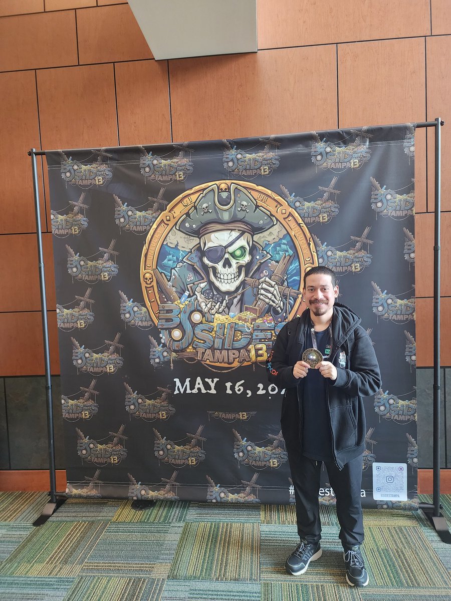 KevTechSupport's tweet photo. Hanging out at BSides Tampa.

One of my favorite conferences.

#itsupportspecialist #desktopsupport #desktopsupporttechnician #desktopengineer #helpdesk #helpdesksupport #helpdesktechnician #servicedesk #systemadmin #cyber https://t.co/LxaStvpB6I