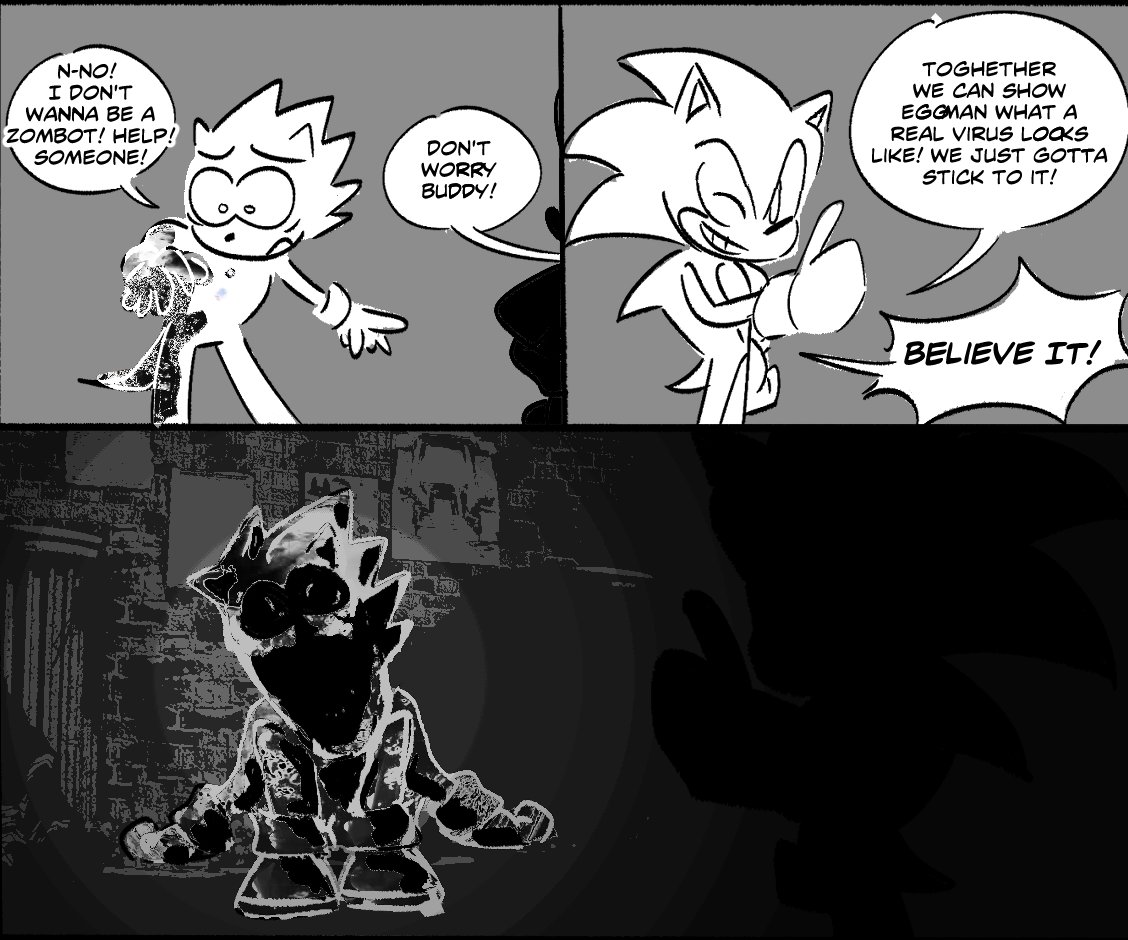 Awesome Sonic - The Comic tweet media