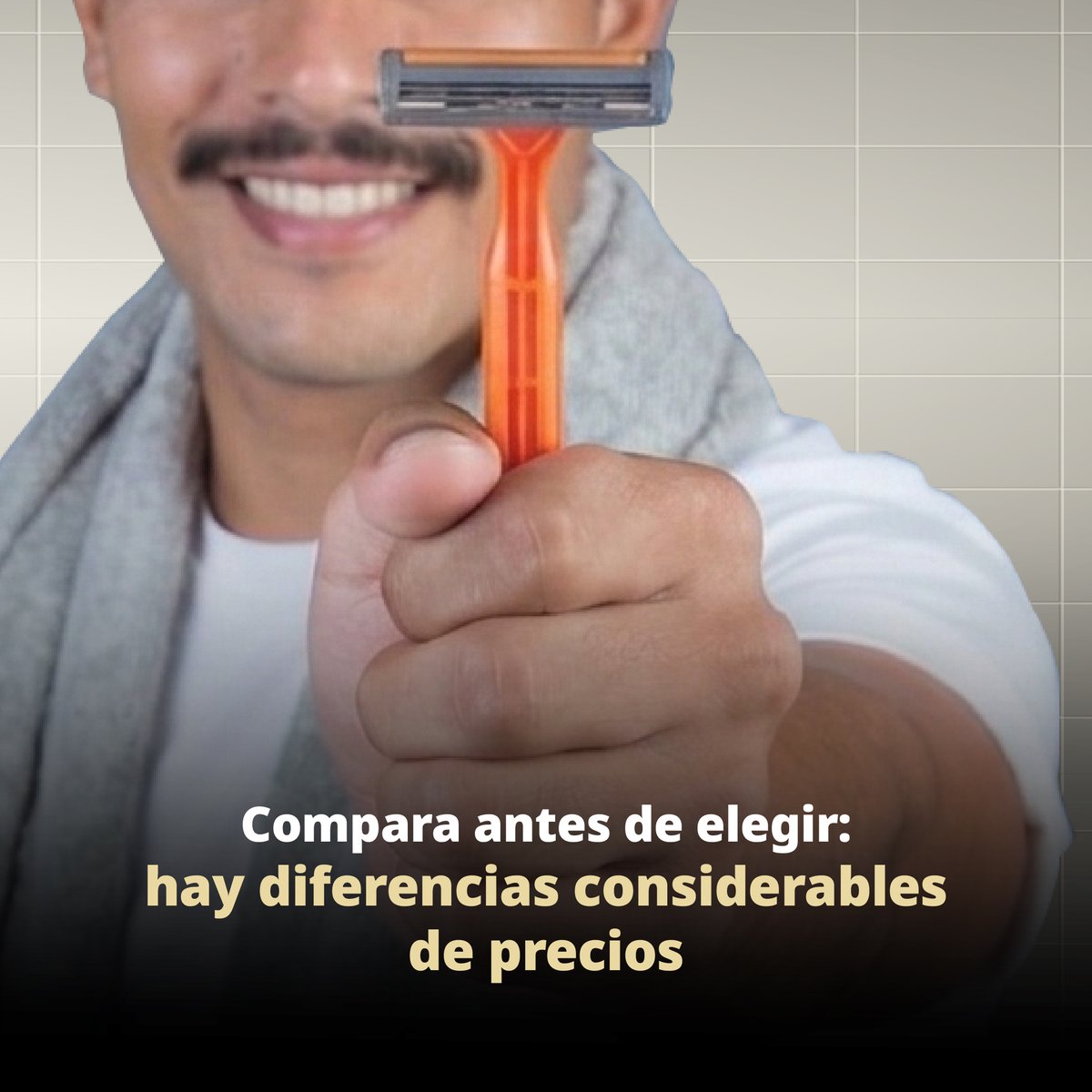 Profeco's tweet photo. 🪒 Calidad similar, diferente precio.

El Laboratorio de la #Profeco analizó 26 modelos de rastrillos desechables para dama y caballero y encontró diferencias importantes de precio entre productos con calidad similar.

💡 Compara antes de comprar y cuida tu bolsillo.

📖 Consulta el estudio en la edición de mayo de la @RdelConsumidor.

Saber más: https://t.co/5ZwfZqtNQP

 #RevistaDelConsumidor