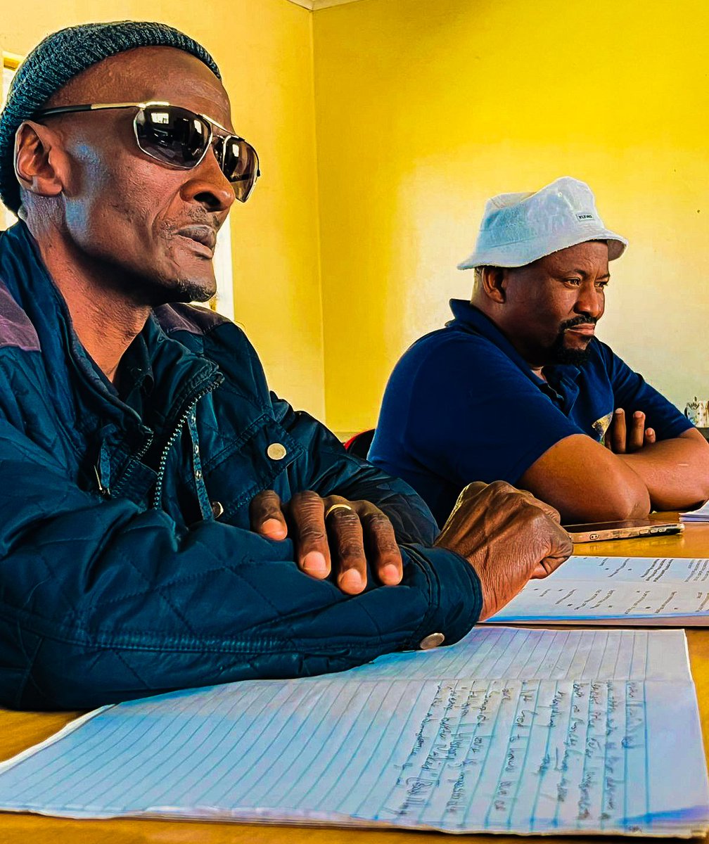 AfricanTreeProd's tweet photo. “The journey changes the traveler.”

Table reading for The Pilgrimage
Written by Kgosana Thekwane

Directed by Sello Maake Ka-Ncube
Cast: Ikobeng Moatlhodi &amp; Seiphemo Motswiri
#ThePilgrimage #Theatre #SouthAfricanTheatre https://t.co/oXYrNEkntl